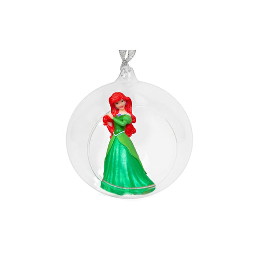 Disney Princess Ariel 3D Bauble  Bring some Disney magic to your Christmas tree with this collectable Little Mermaid hanging decoration. From the Disney Princess Christmas Collection.
