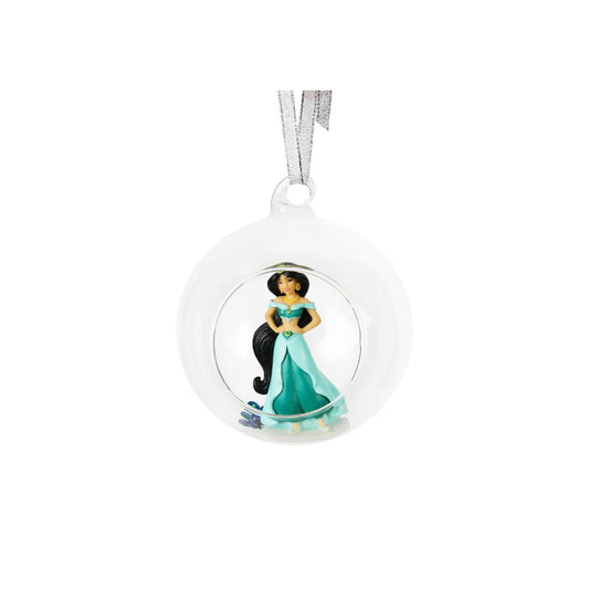 Disney Princess Jasmine 3D Bauble  Bring some Disney magic to your Christmas tree with this collectable Aladdin hanging decoration.