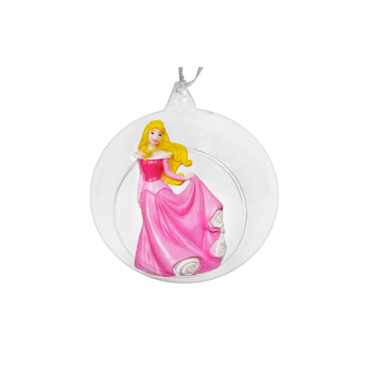 Disney Princess Sleeping Beauty 3D Bauble  Bring some Disney magic to your Christmas tree with this collectable Sleeping Beauty hanging decoration.