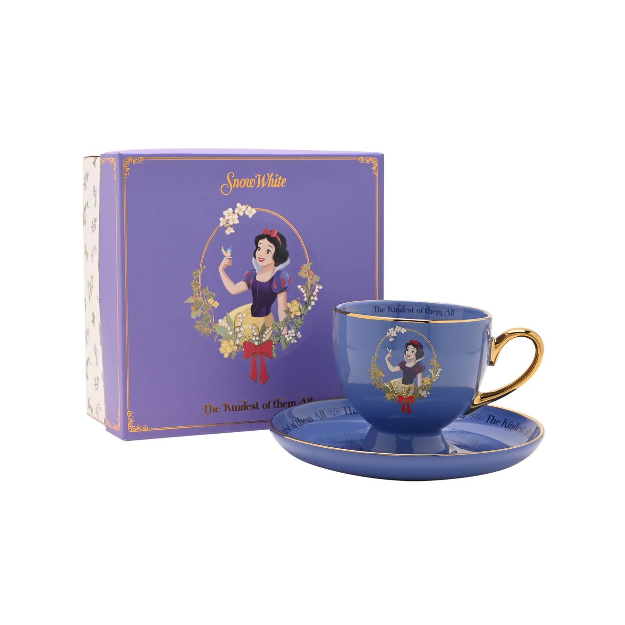 Create a royal tea experience with the Disney Pastel Princess Tea Cup &amp; Saucer - Snow White.
