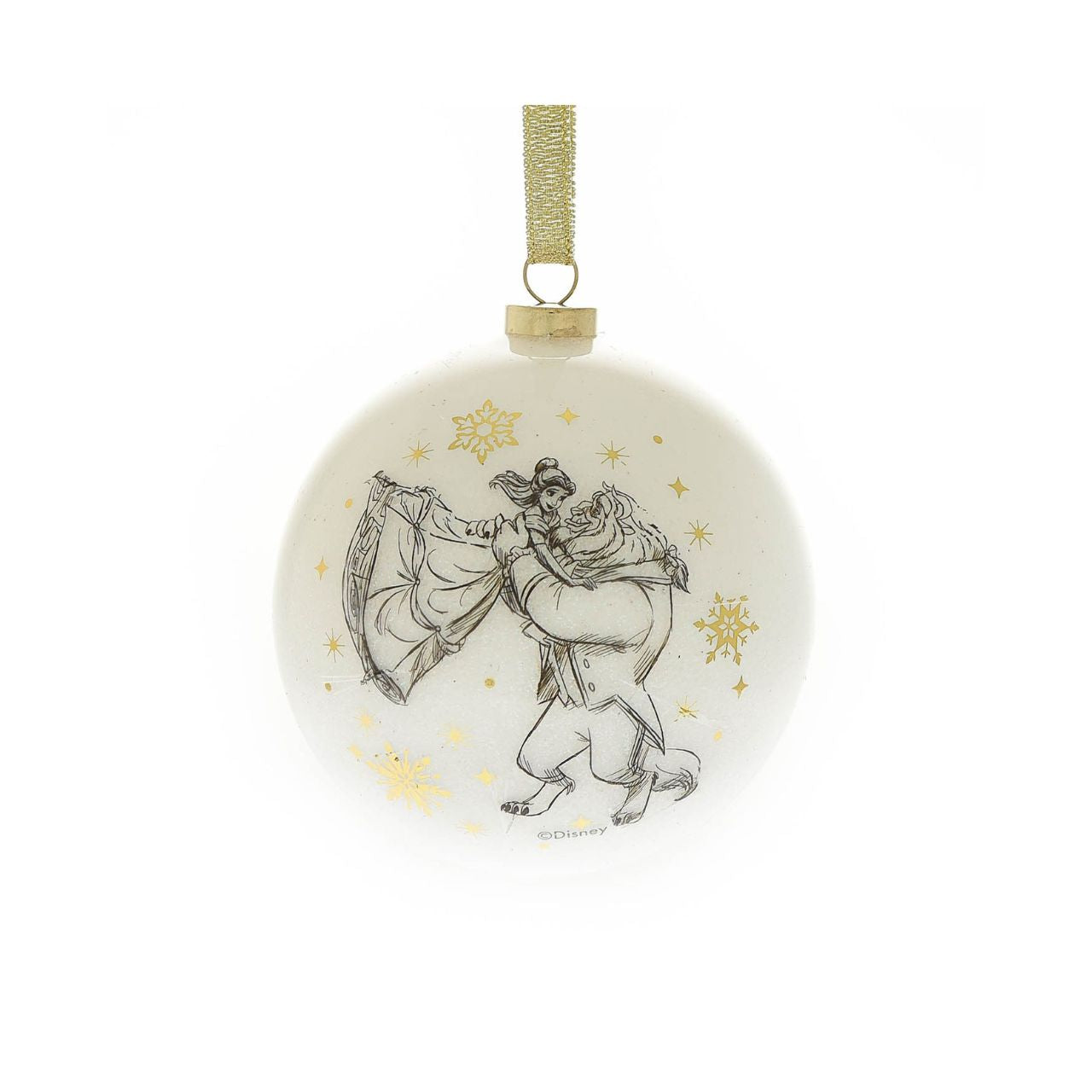 An ideal Christmas tree decoration for any Disney fanatics, this set of 12 Beauty and the Beast themed glitter baubles would be an amazing gift idea this holiday season.