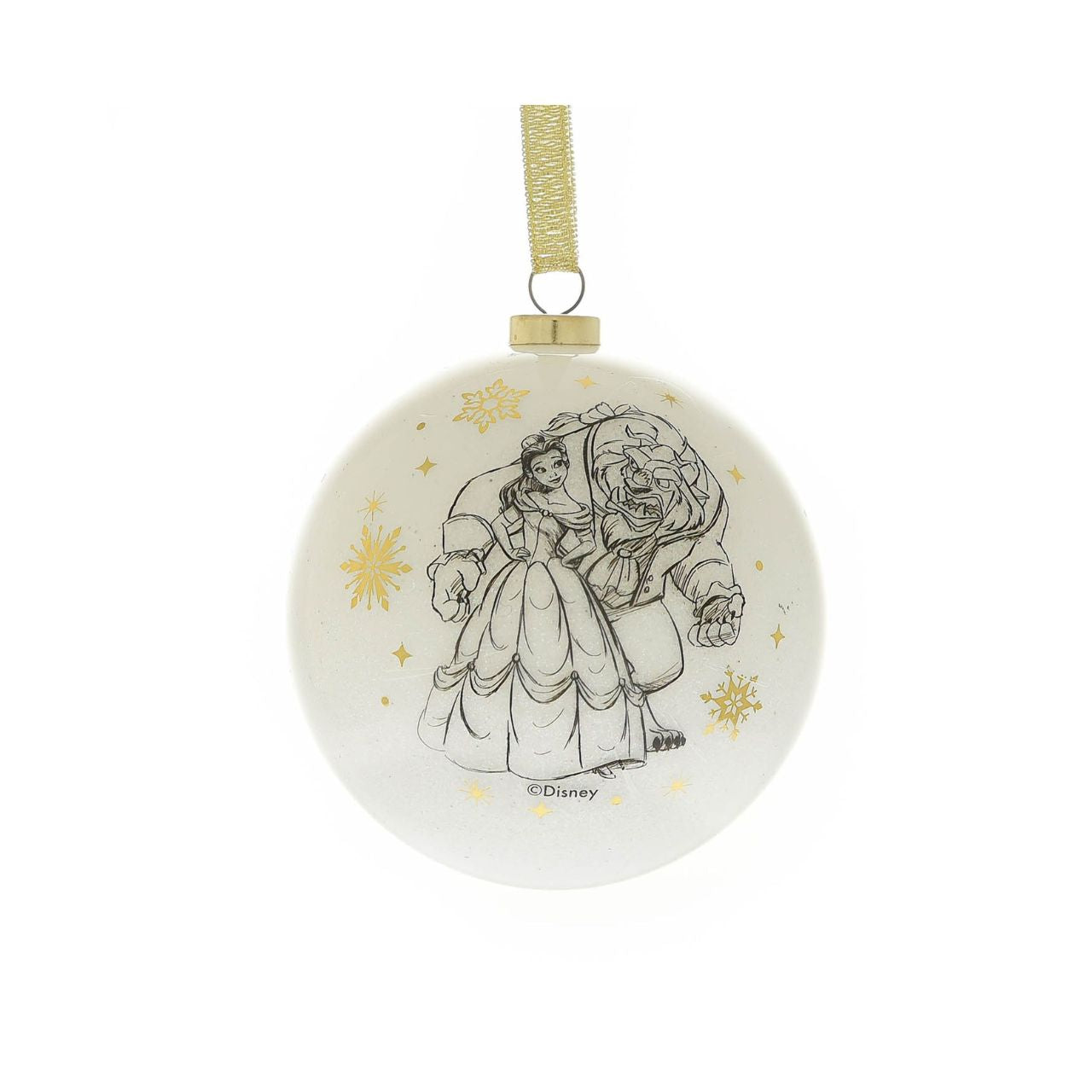 An ideal Christmas tree decoration for any Disney fanatics, this set of 12 Beauty and the Beast themed glitter baubles would be an amazing gift idea this holiday season.