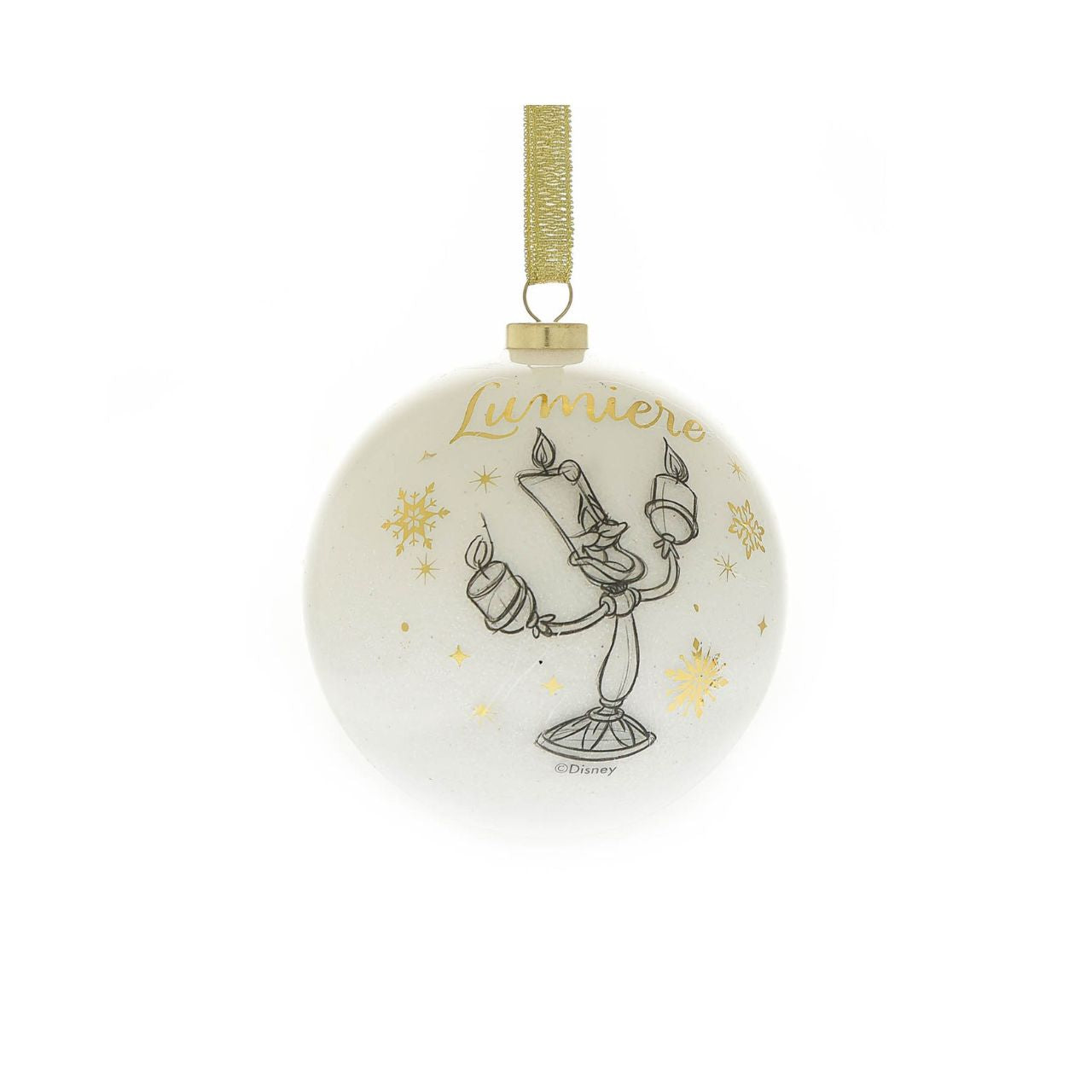 An ideal Christmas tree decoration for any Disney fanatics, this set of 12 Beauty and the Beast themed glitter baubles would be an amazing gift idea this holiday season.