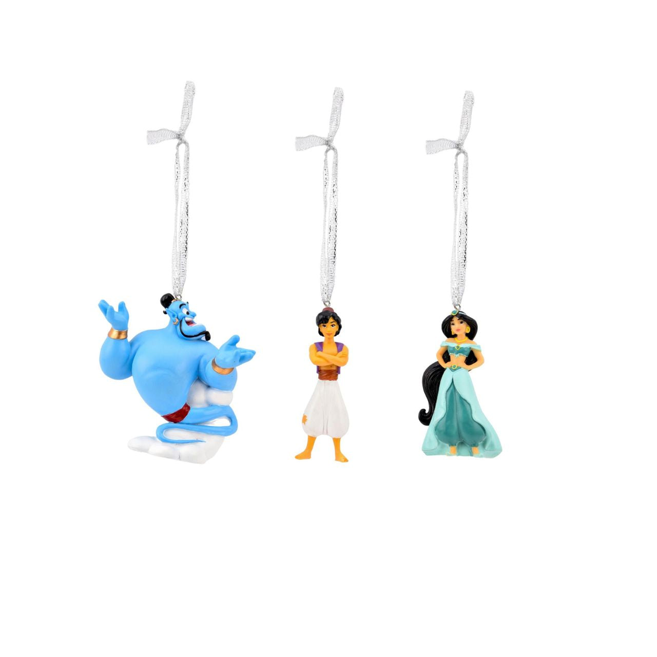 Bring some Disney magic to your home this Christmas. With Aladdin, Jasmine, and Genie figurines, these characterful ornaments are sure to make any tree a little more special this year.