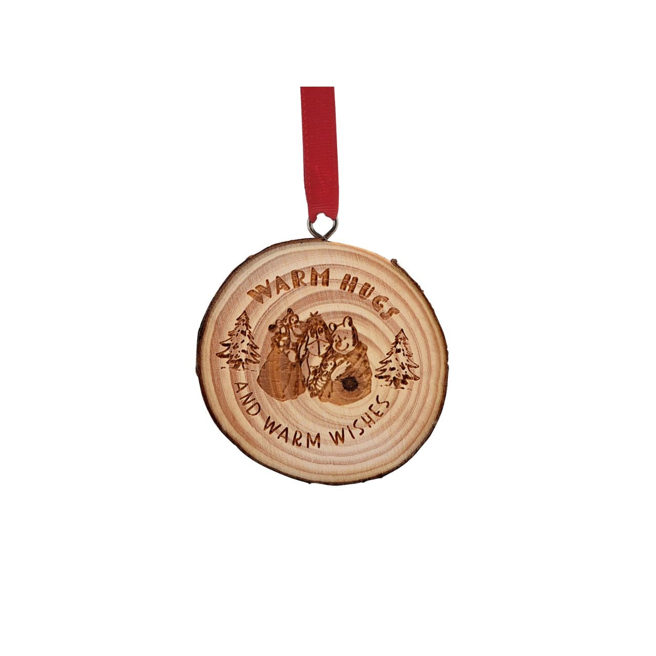 Disney Set of 4 Winnie the Pooh Wooden Decorations  These rustic style Winnie the Pooh wooden decorations would bring something cosy and wholesome to any tree this year. With festive illustrations and heart-warming quotes, these would be perfect gift options for Disney fans.
