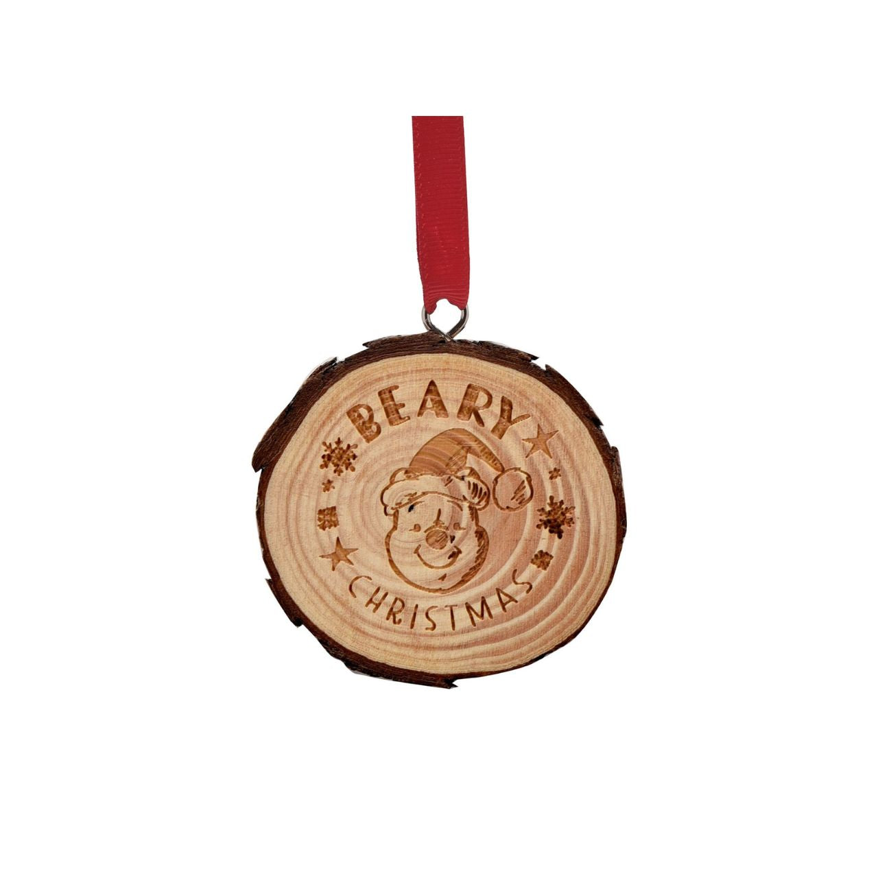 Disney Set of 4 Winnie the Pooh Wooden Decorations  These rustic style Winnie the Pooh wooden decorations would bring something cosy and wholesome to any tree this year. With festive illustrations and heart-warming quotes, these would be perfect gift options for Disney fans.