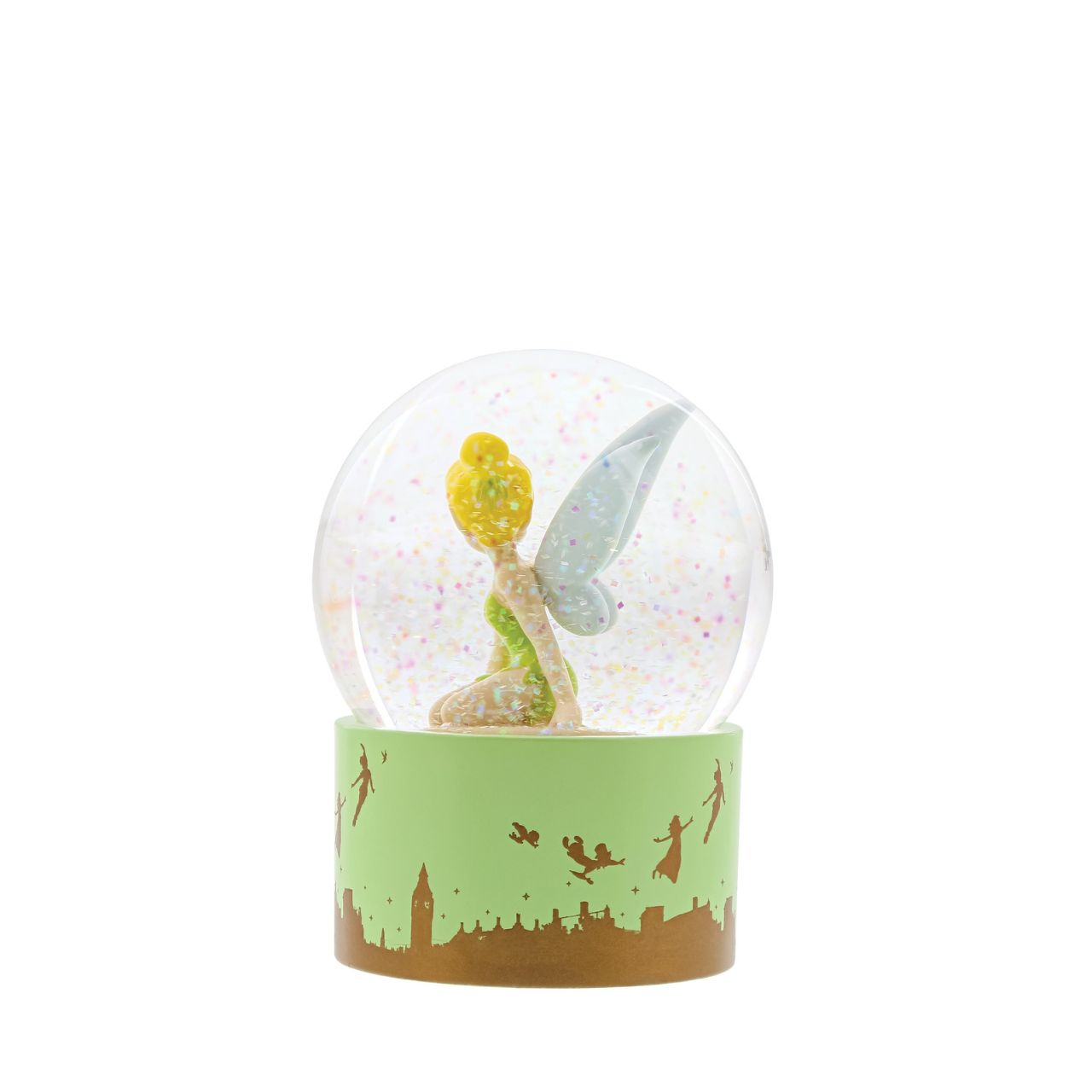 Experience the enchanting world of Disney with our Disney Showcase Collection Fairy Dust Tinker Bell Waterball. This Snow Globe captivates the essence of Tinker Bell's magic, making it the perfect gift for any dreamer. Add a touch of fairy wonder to your home and embrace the enduring magic of Disney.