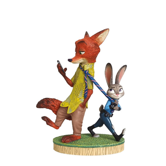 Based on the main characters from 2016's 'Zootopia', Nick Savage and Judy Hopps are here to save the day. 2026 celebrates the 10th anniversary of this iconic film and what better way to show this dynamic friendship between two completely different individuals, than with this highly-detailed figurine.
