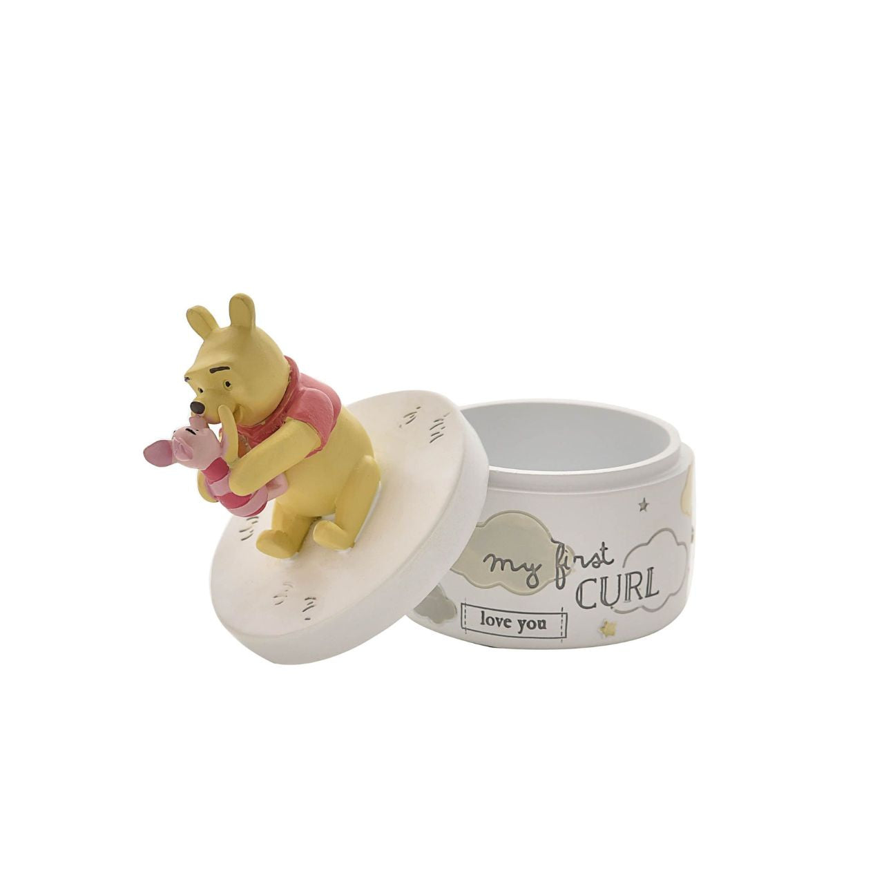 This set of moulded Winnie the Pooh tooth and curl boxes from Magical Beginnings create a beloved keepsake with an extra sprinkling of timeless Disney magic.