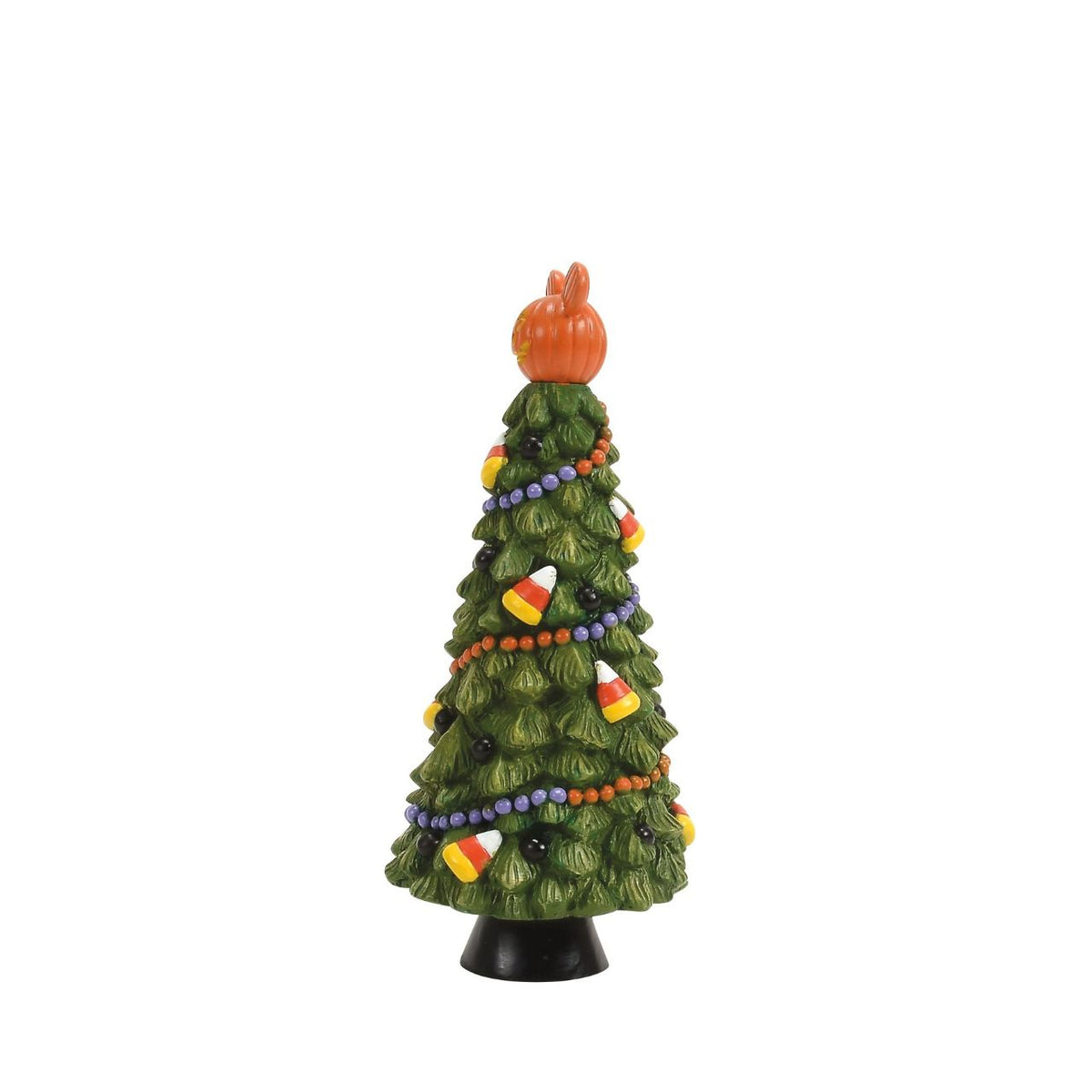 Playfully decorated with colourful candy corn and a perfect Mickey shaped pumpkin at the top of the tree, it makes a spooktasic centrepiece in your Pumpkintown Village.