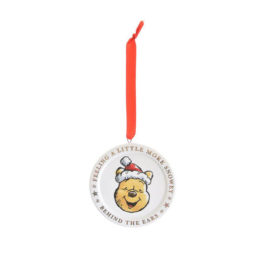 Disney Winnie Christmas Ceramic Decoration  This delightful Christmas decoration is sure to bring some joy to any Disney fan's tree this year. A perfect ornament for a family home, make little one's Christmas a little more special this year with Winnie the Pooh.