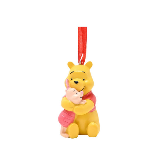 Celebrate the warmth of friendship with our Disney Resin Hanging Decoration featuring Winnie the Pooh and Piglet.