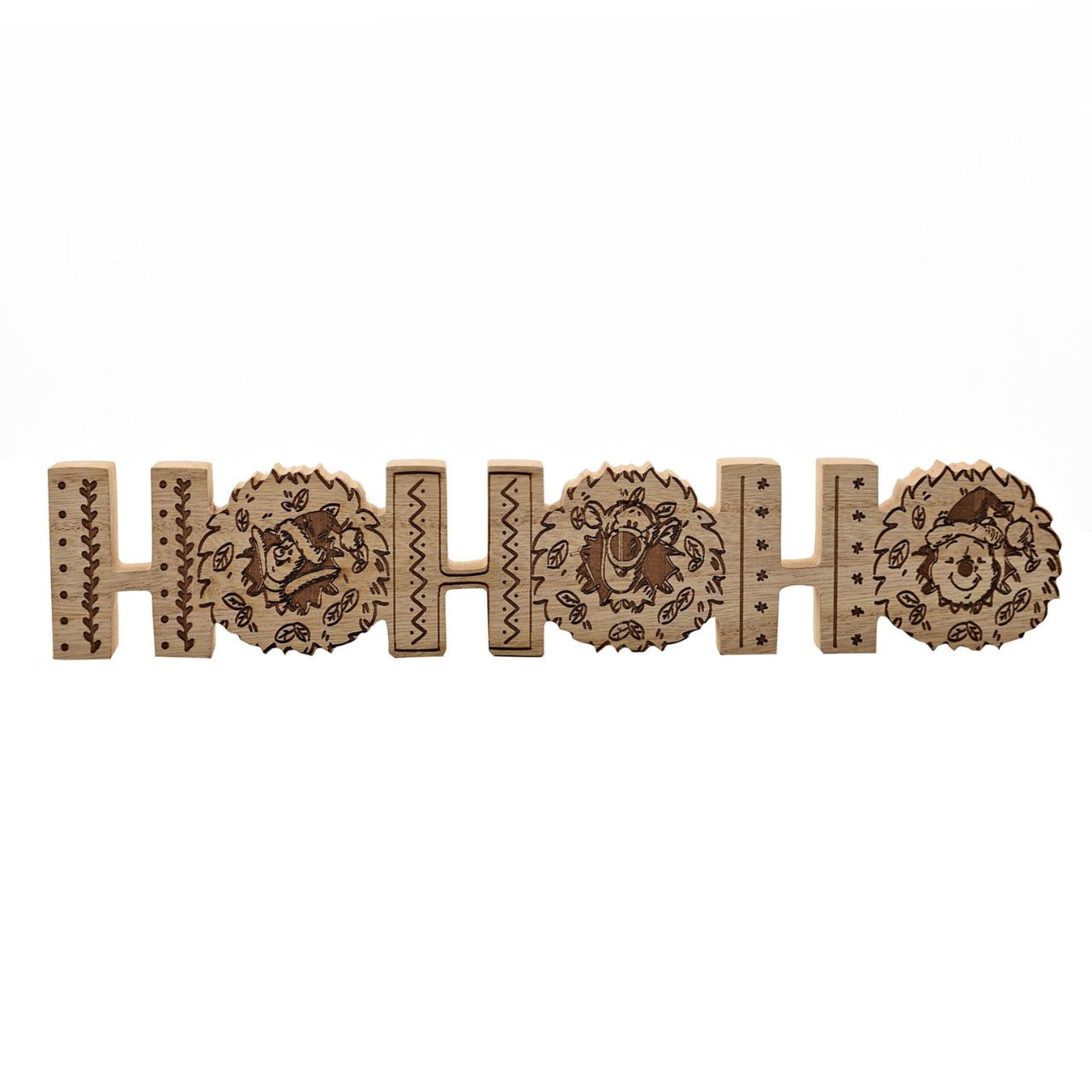 Disney Winnie the Pooh Mantel Plaque  This rustic style Winnie the Pooh mantel plaque would bring something cosy and wholesome to any home this year. This would look beautiful and festive by the fireplace on Christmas morning.