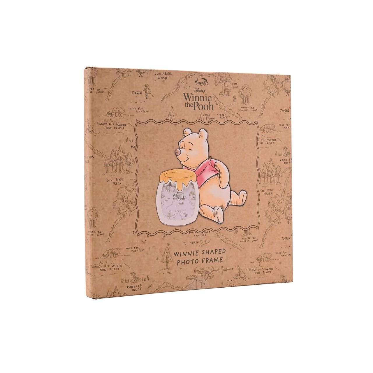 Capture precious memories with this delightful Disney Winnie The Pooh Shaped Photo Frame from DISNEY.