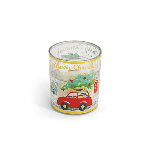 Illuminate your festive evenings with the Tipperary Driving Home for Christmas LED Light Up Candle. Expertly crafted to evoke warmth and holiday charm, this elegant candle features a soft LED glow that enhances any setting without the worry of open flames.