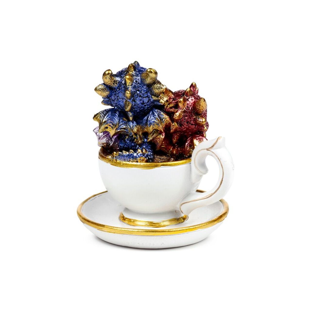 Discover the Elements Baby Dragon Teacup, a finely crafted piece that blends whimsical charm with elegant design.