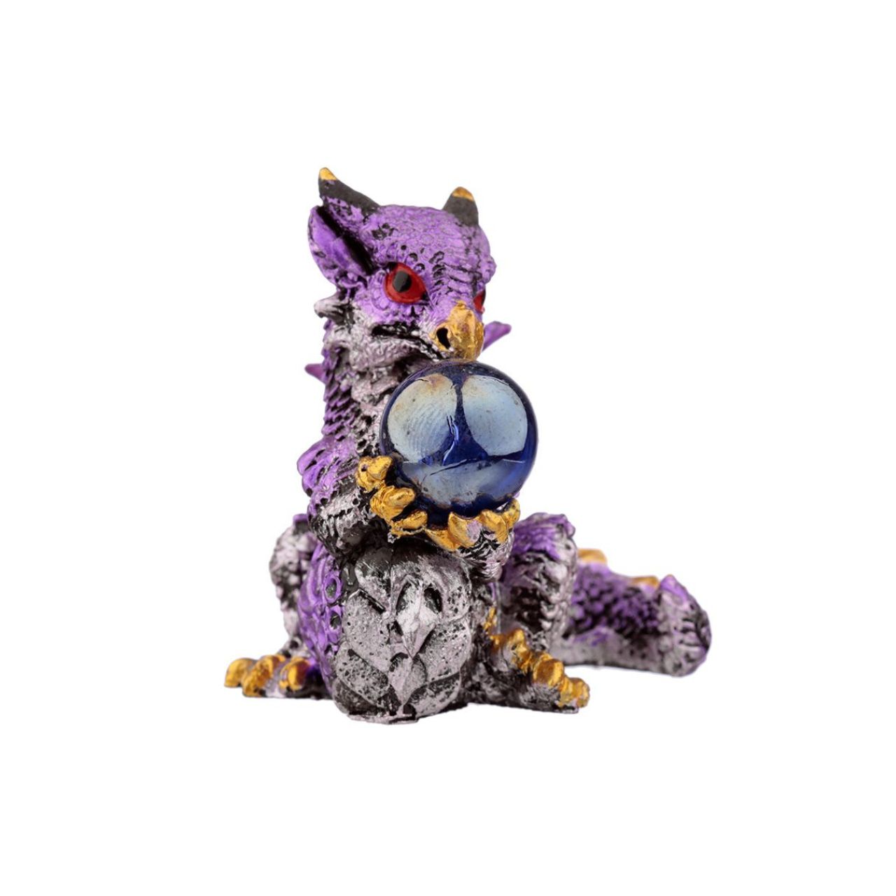 The Elements Dragon with All Seeing Orb is a powerful and mystical creature that harnesses the power of all elements. Its All Seeing Orb grants it unparalleled knowledge and insight. With this dragon by your side, you'll have the benefit of protection, strength, and wisdom in your endeavors.