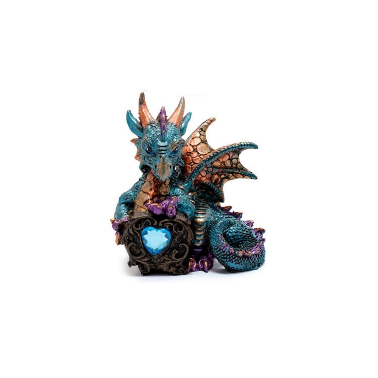 This Elements Gemstone Protector Dragon by Puckator offers a unique and stylish way to protect and display your precious gemstones. With its expertly crafted design and durable materials, this dragon figurine will keep your gemstones safe while also serving as a beautiful addition to your collection.