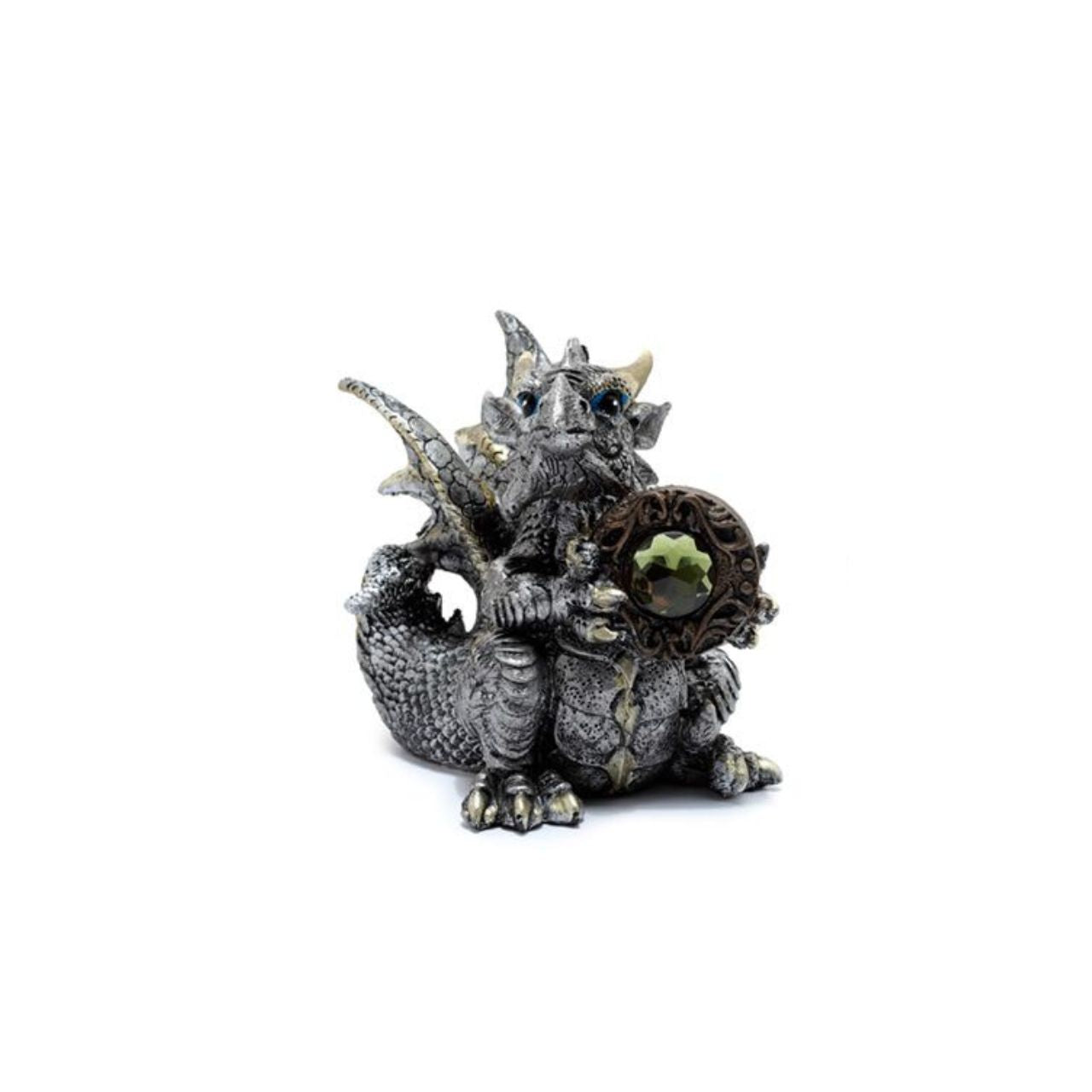 This Elements Gemstone Protector Dragon by Puckator offers a unique and stylish way to protect and display your precious gemstones. With its expertly crafted design and durable materials, this dragon figurine will keep your gemstones safe while also serving as a beautiful addition to your collection.
