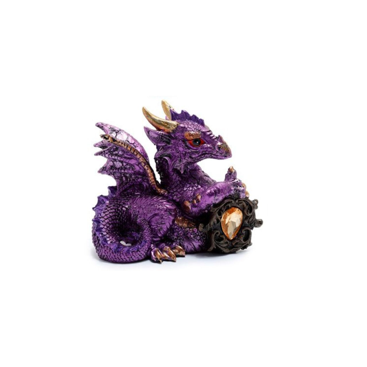 This Elements Gemstone Protector Dragon by Puckator offers a unique and stylish way to protect and display your precious gemstones. With its expertly crafted design and durable materials, this dragon figurine will keep your gemstones safe while also serving as a beautiful addition to your collection.