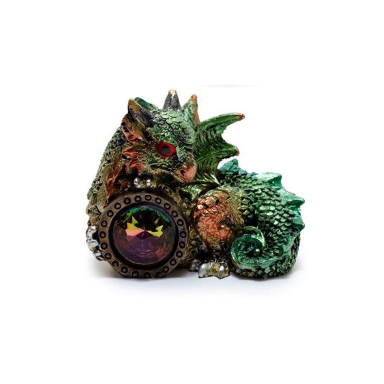 Elements Gemstone Shield Dragon