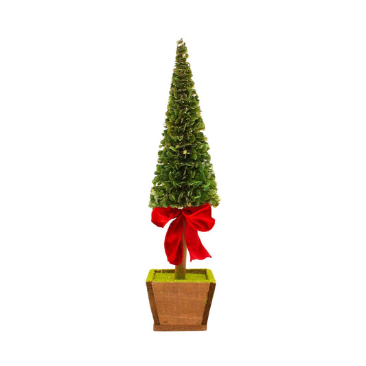Potted Boxwood Small Tree With Red Bow by Enchante  We have a beautiful range of faux flowers and wreaths available, so whether you’re after a seasonal display for your home, a garland of foliage for the staircase, stunning spring wreath you can use year after year, we’ve got you covered.