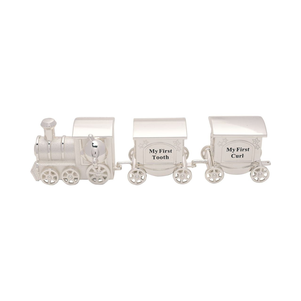 Whether it's for a baby shower, first birthday, christening or just to welcome a new-born into the family, this keepsake train set will be treasured for many years.
