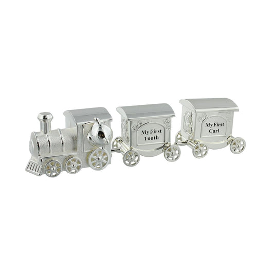 Whether it's for a baby shower, first birthday, christening or just to welcome a new-born into the family, this keepsake train set will be treasured for many years.