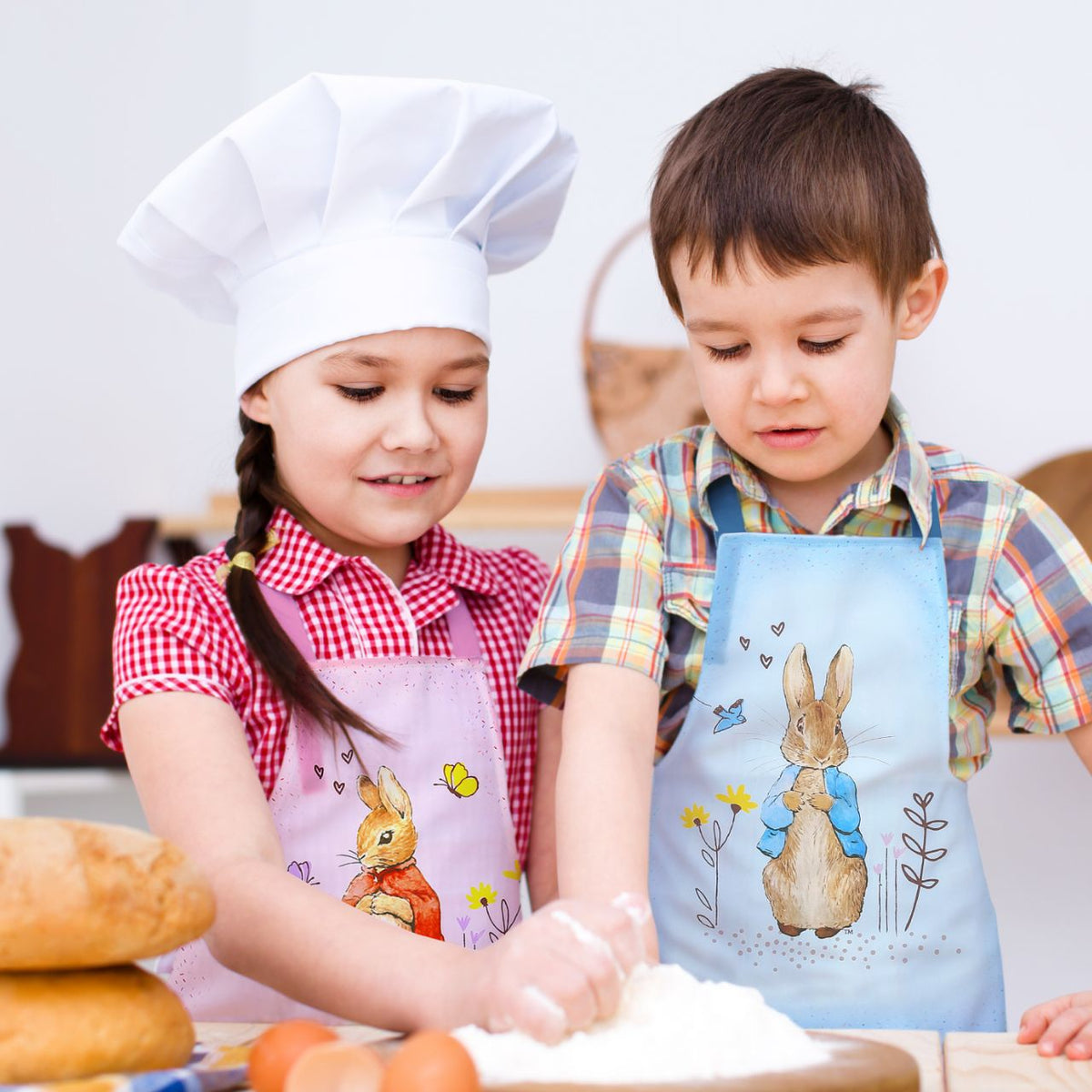 Introducing the delightful Peter Rabbit apron, designed to make every cooking or crafting adventure a memorable one.
