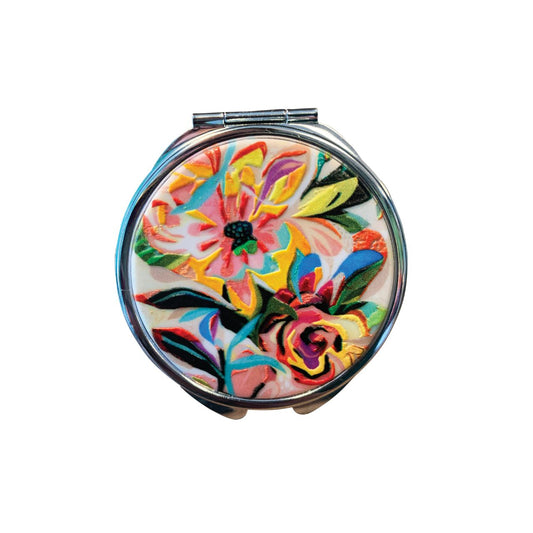 ﻿Michelle Allen Floral Pop Trinket Box  This lightweight and durable Floral Pop trinket box makes a splendid gift for a friend or yourself. They are the perfect size to fit in any purse, make-up bag, carry on, or backpack.
