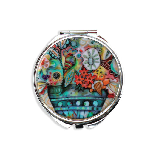 ﻿Michelle Allen Flower Blast Trinket Box  This lightweight and durable Flower blast trinket box makes a splendid gift for a friend or yourself. They are the perfect size to fit in any purse, make-up bag, carry on, or backpack.