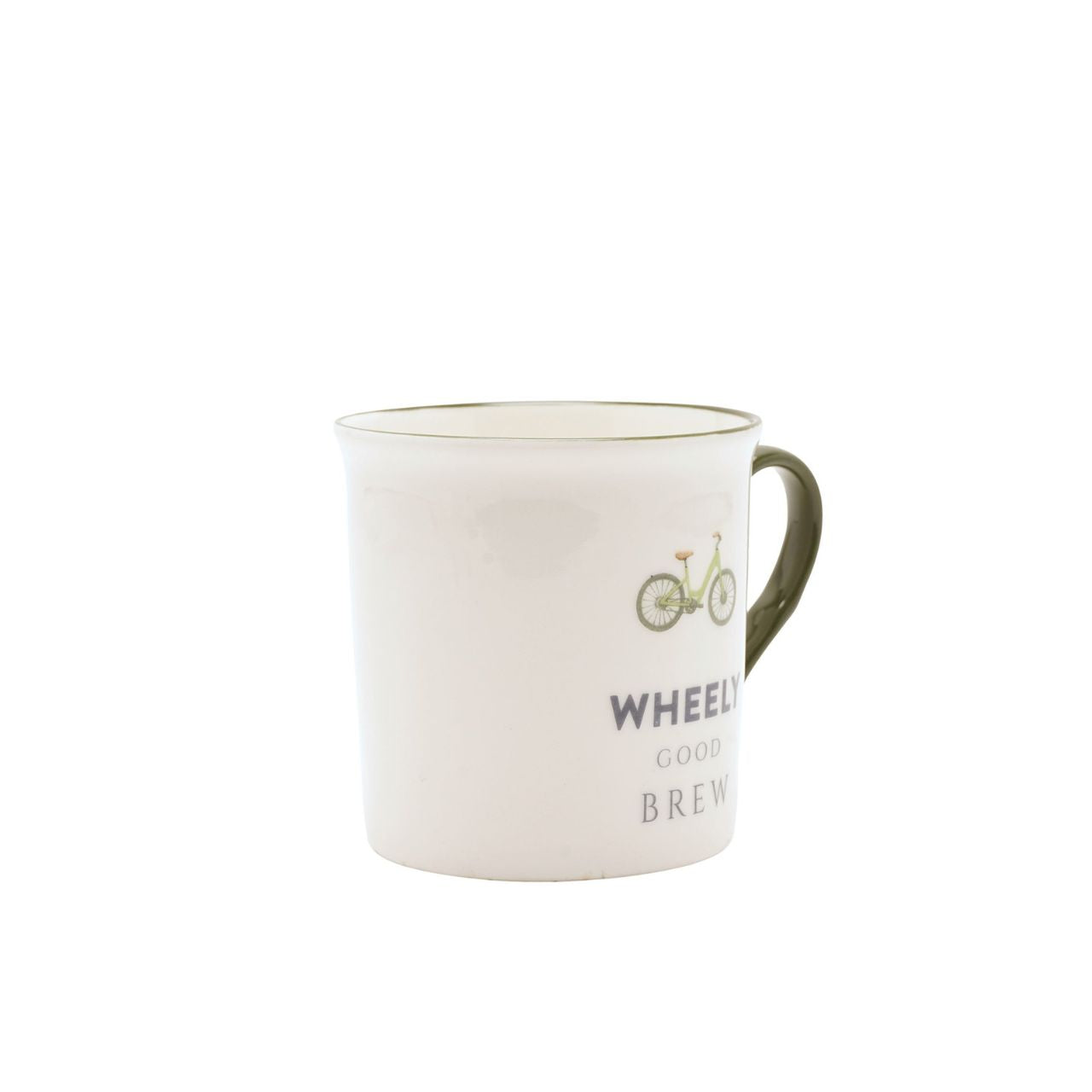 A white ceramic mug with a soccer ball design and the text "Matchday Mug" printed on it.