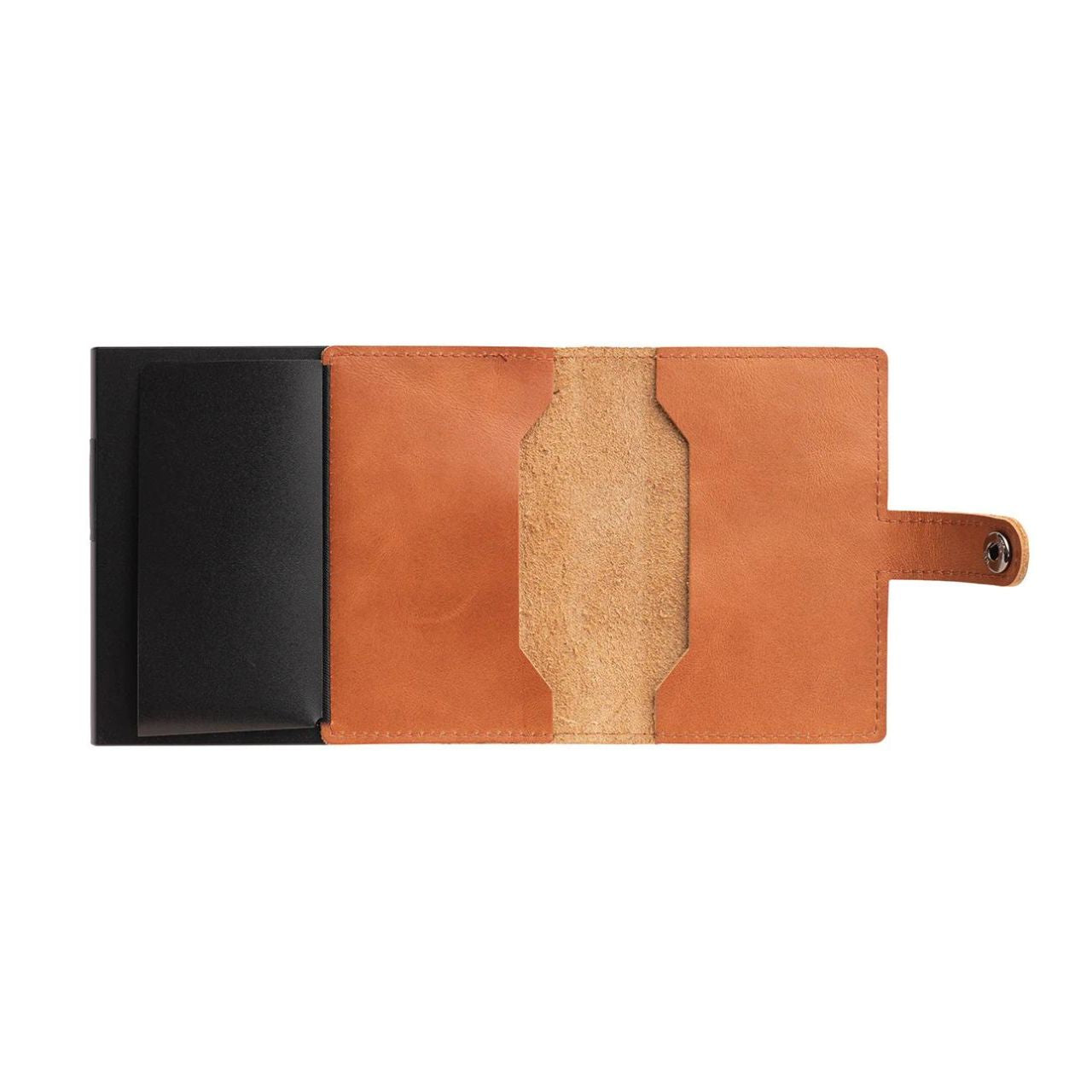 Brown Leather Card Holder Wallet  Keep your cards secure and organised with our Brown Leather Card Holder Wallet. Its compact size fits snugly in your pocket, while the luxurious leather exterior adds a touch of sophistication to your style.