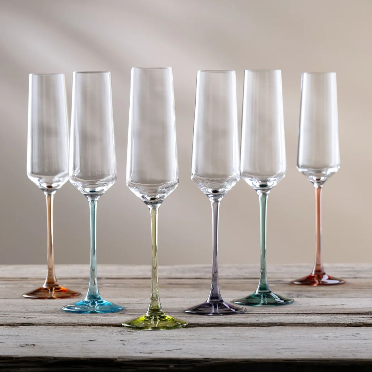 Add a splash of vibrant personality to your table with the Chroma Collection.