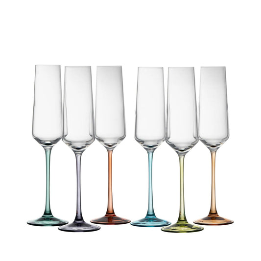 Add a splash of vibrant personality to your table with the Chroma Collection.