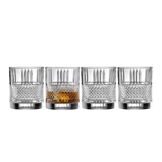 Galway Crystal Eyre DOF Whiskey Set of 4