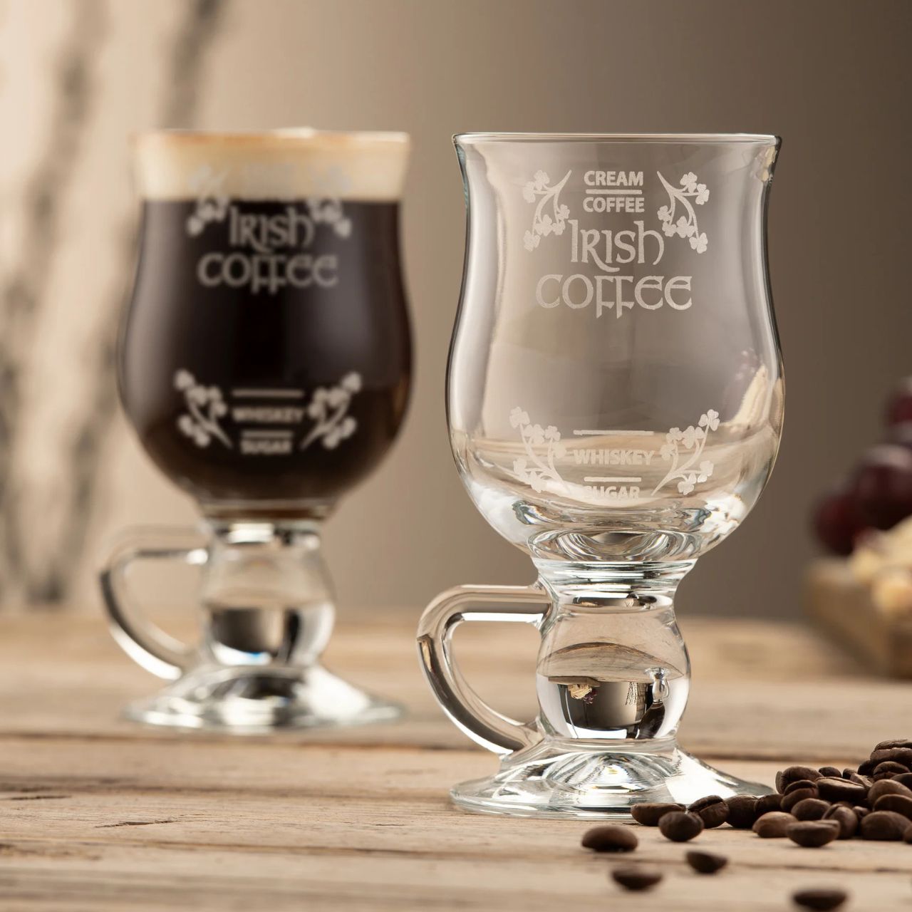 Feel the warmth of your coffee through the beautiful Galway Crystal Irish Coffee Mugs. An ideal finishing touch to a meal, or just for the end of a very long day. Perfect use for a special occasion or treat yourself to fine dining everyday.