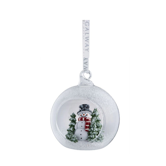 It's all in the detail... Take a peak at our Snowman Forest Hanging Crystal Bauble. This stunning bauble is sure to make your tree stand out from the rest.