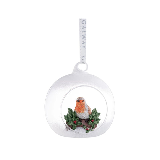 It's all in the detail... Take a peak at our Robin Hanging Crystal Bauble. This stunning bauble is sure to make your tree stand out from the rest.