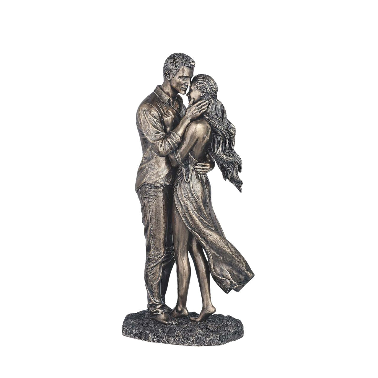 Beautifully modern couples embrace. Perfect for art lovers or for an occasional gift such as a wedding gift, or an engagement gift.