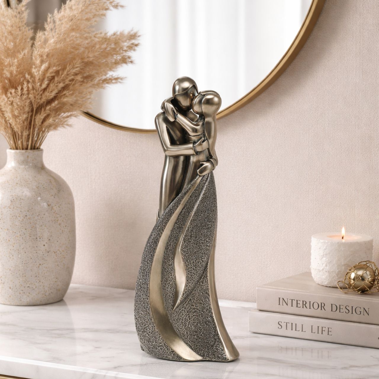 This beautiful piece, The Lovers is a perfect gift for any occasion as it depicts the unity and magic of love in a perfect partnership.