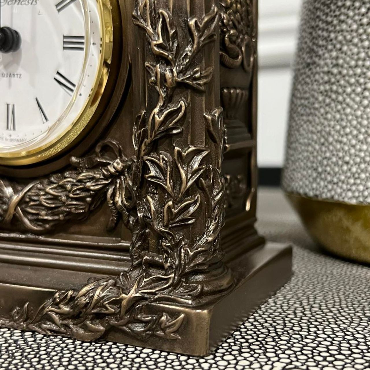 This mantel clock remains a popular favourite for various gift giving occasions and is suitable to add personalisation when a wooden base is added.