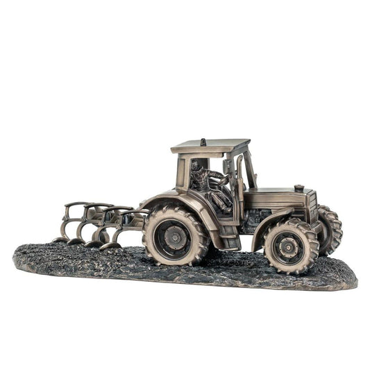 This wonderful figurine entitled works done from Genesis is sure to invoke a sense of nostalgia of times past. The perfect gift for the agriculturist in your life.