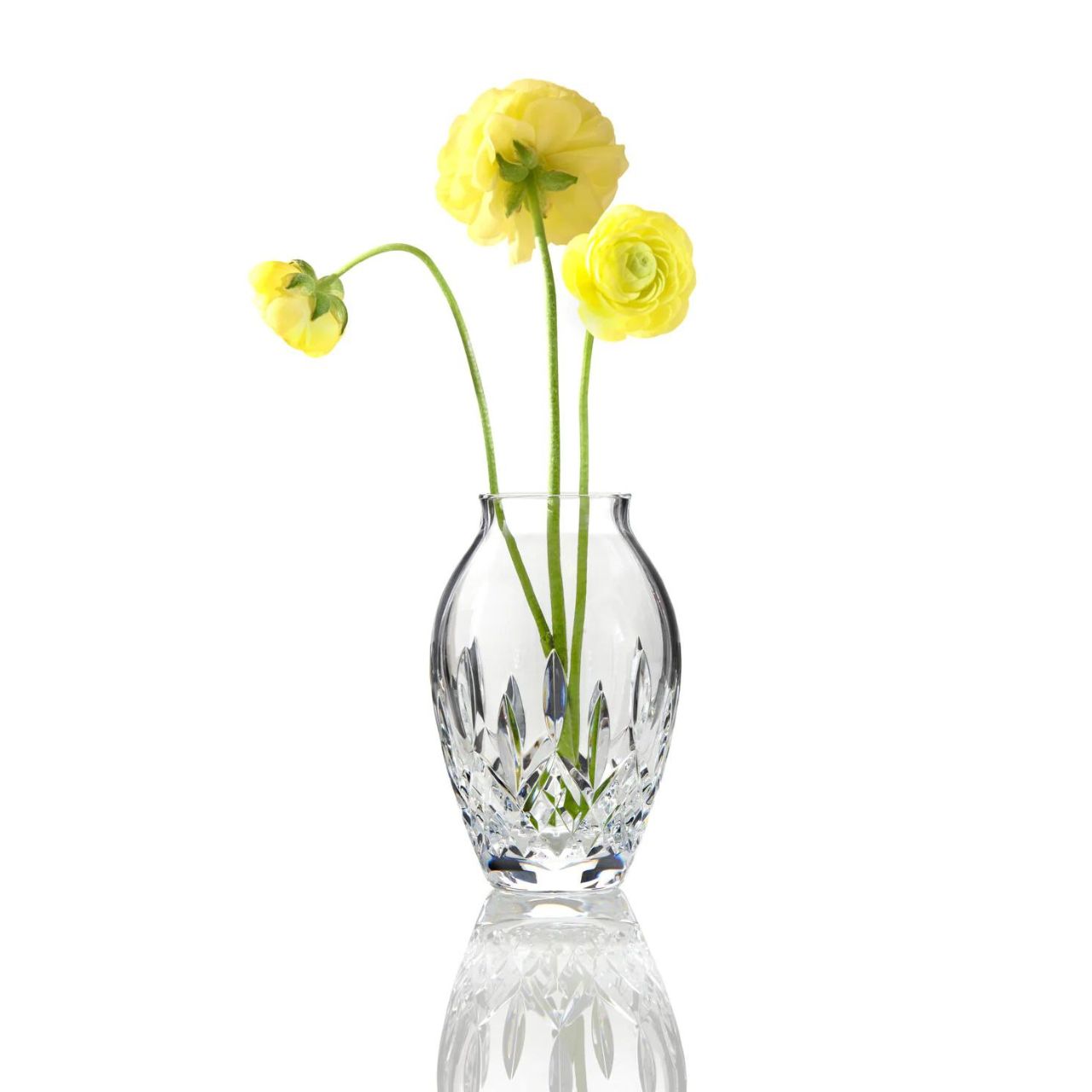 Giftology Lismore Candy 13cm Bud Vase by Waterford  The Giftology collection features Waterford's best crystal gifts in compelling gift boxes designed in 5 different eye-catching colour schemes with opulent gold touches. We think of Giftology as the science of gift giving in a fast paced world.