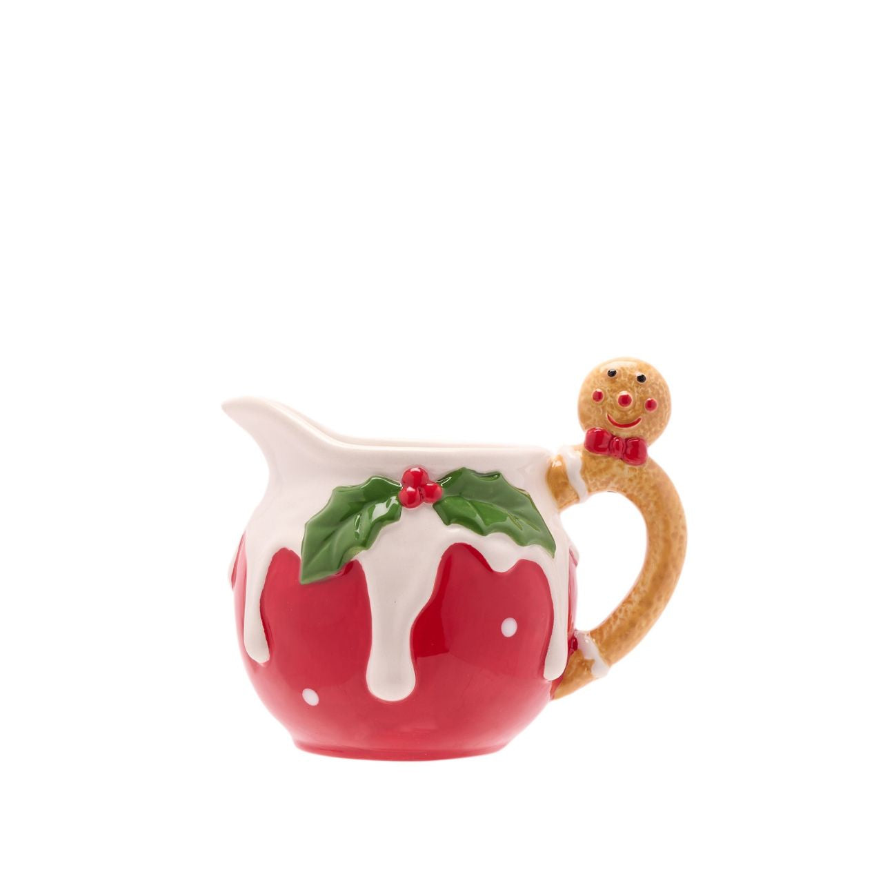 Christmas Set of Gingerbread Icing Sugar Bowl & Jug Set