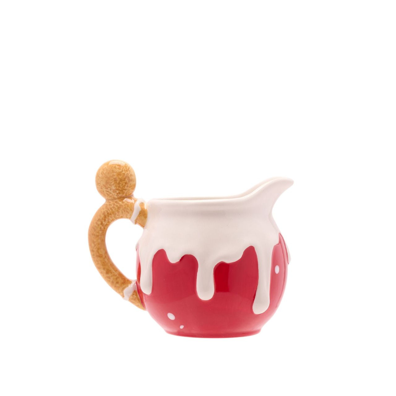 Christmas Set of Gingerbread Icing Sugar Bowl & Jug Set