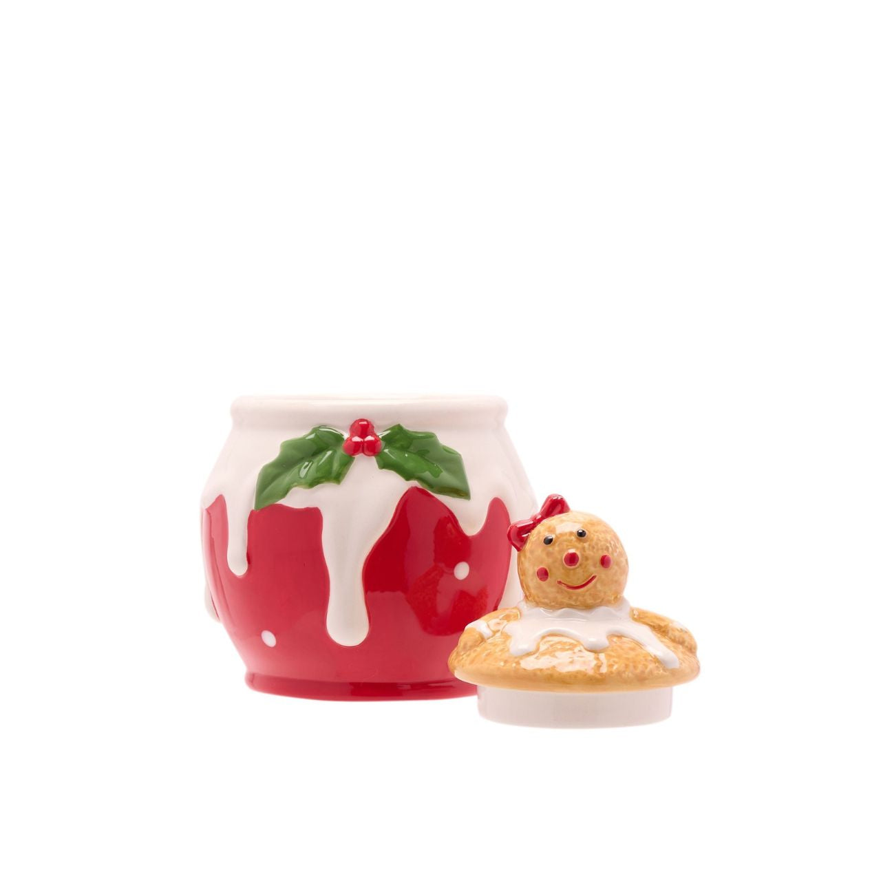 Christmas Set of Gingerbread Icing Sugar Bowl & Jug Set