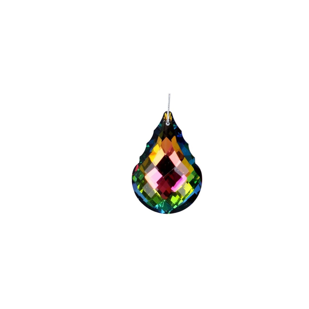 Elevate your festive décor with the Gisela Graham Christmas Peacock Crystal Shapes. These exquisite ornaments capture the elegance of a peacock in finely detailed crystal-inspired design, adding a refined sparkle to your Christmas tree.