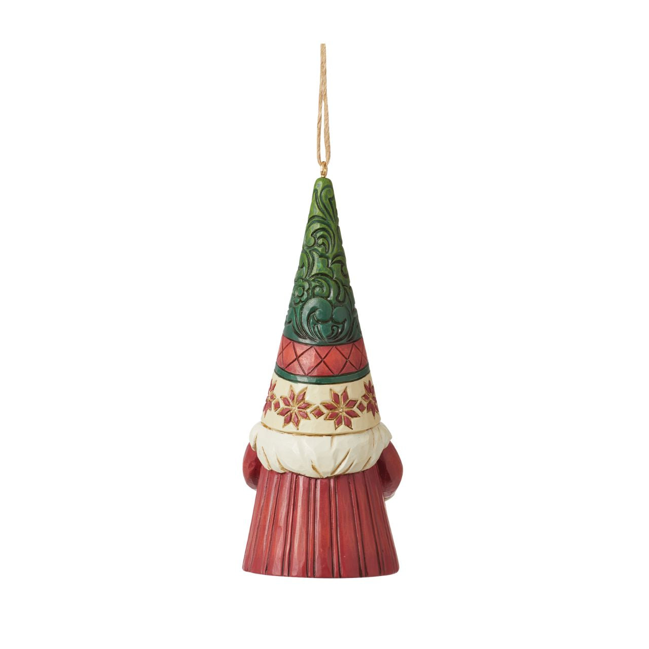 Christmas Gnome Holding Wreath Hanging Ornament  Celebrate Christmas with this beautiful hand crafted and hand painted Gnome Holding Wreath Hanging Ornament. Decorate your tree this Christmas with this cheerful Gnome Holding Wreath bauble.