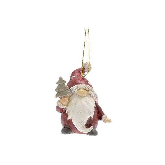 Christmas Hanging Decoration Gnome With Tree  Christmas Gonk ornament would look amazing hanging on the tree this festive season. With adorable tree and wreath features, these little characters are certain to bring something cosy to any living space.